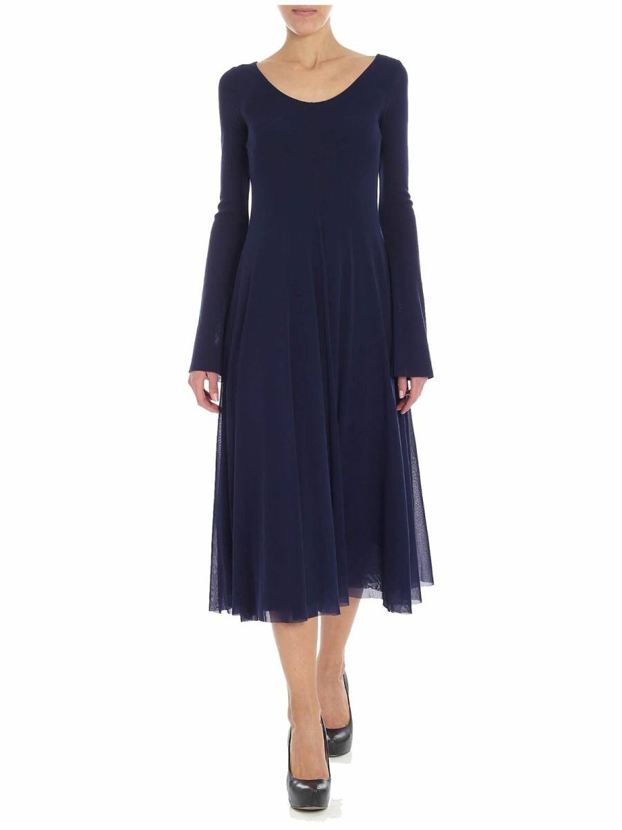 Fuzzi Maxi Robe - Bleu
