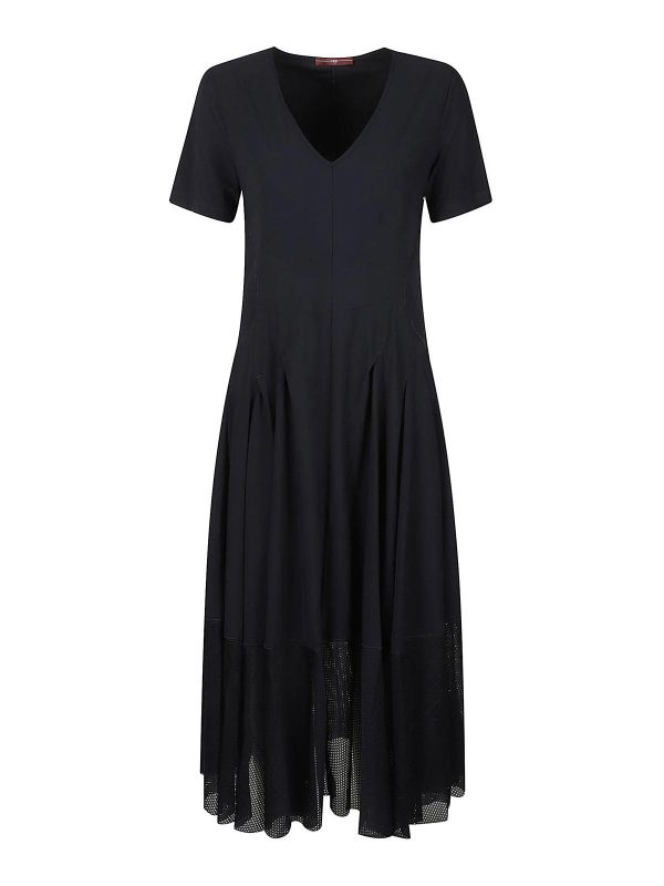 High Robe Au Genou - Bleu