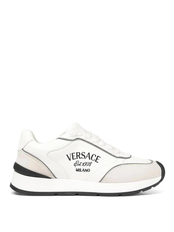 Versace Baskets - Blanc