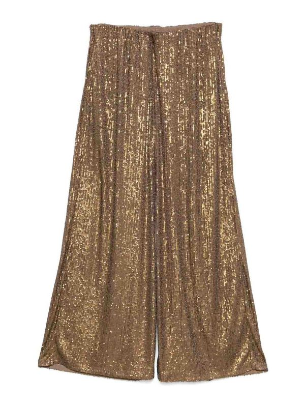 Norma Kamali Pantalons Décontractés - Bronze