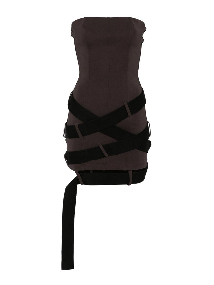 The Attico Robe Courte - Marron