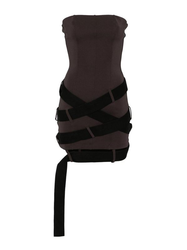 The Attico Robe Courte - Marron