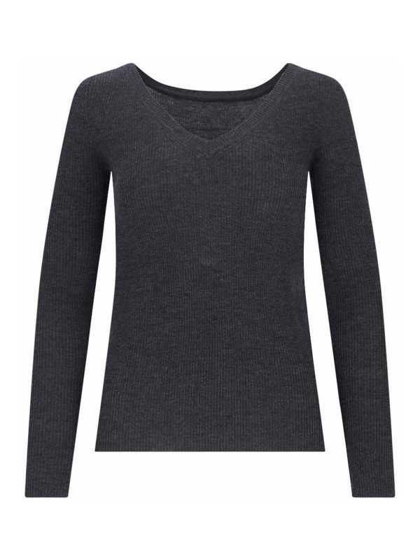 P. A.R. O.S. H. Pull Col Rond - Gris