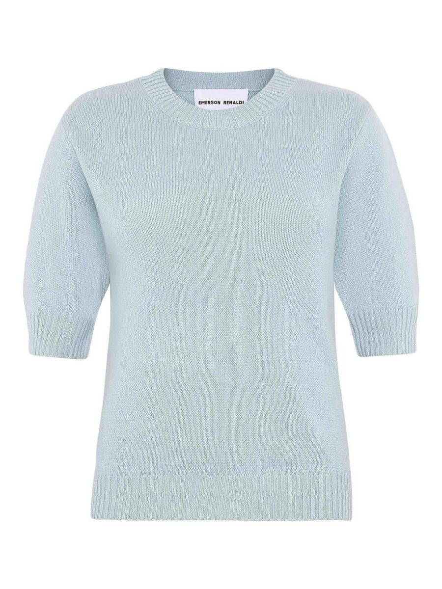 Emerson Renaldi Pull Col Rond - Bleu