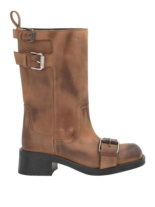 Moschino Bottes - Marron