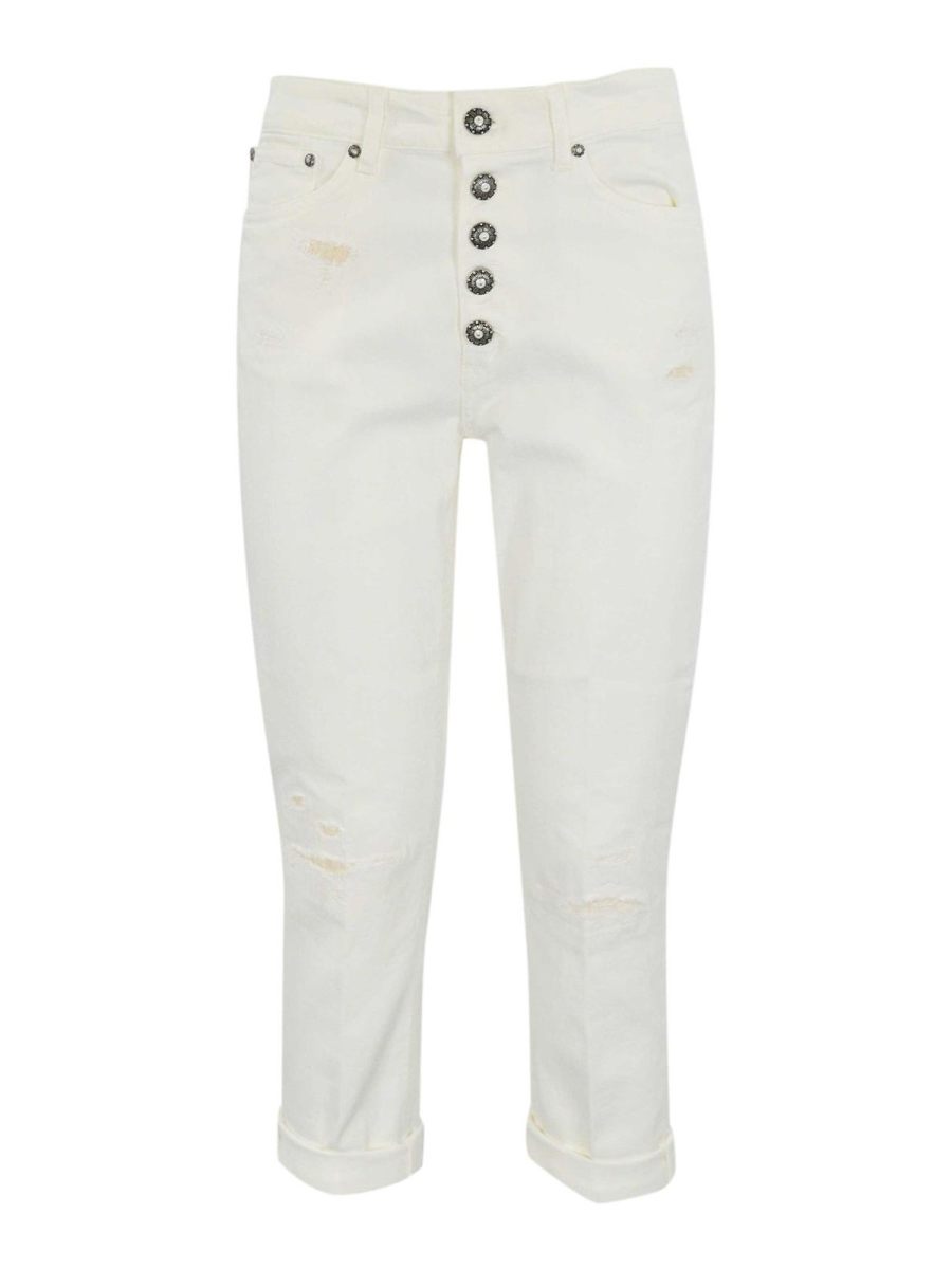 Dondup Jean Bootcut - Blanc