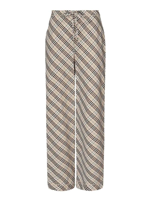 Burberry Pantalons Décontractés - Beige