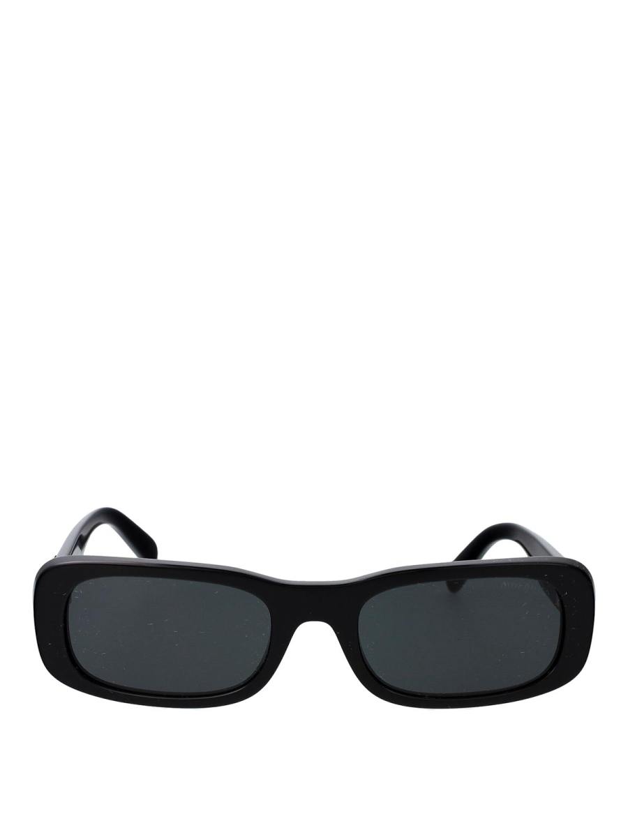 Miu Miu Lunettes De Soleil - Noir