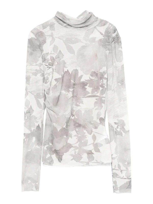 Patrizia Pepe Pull Col Rond - Gris