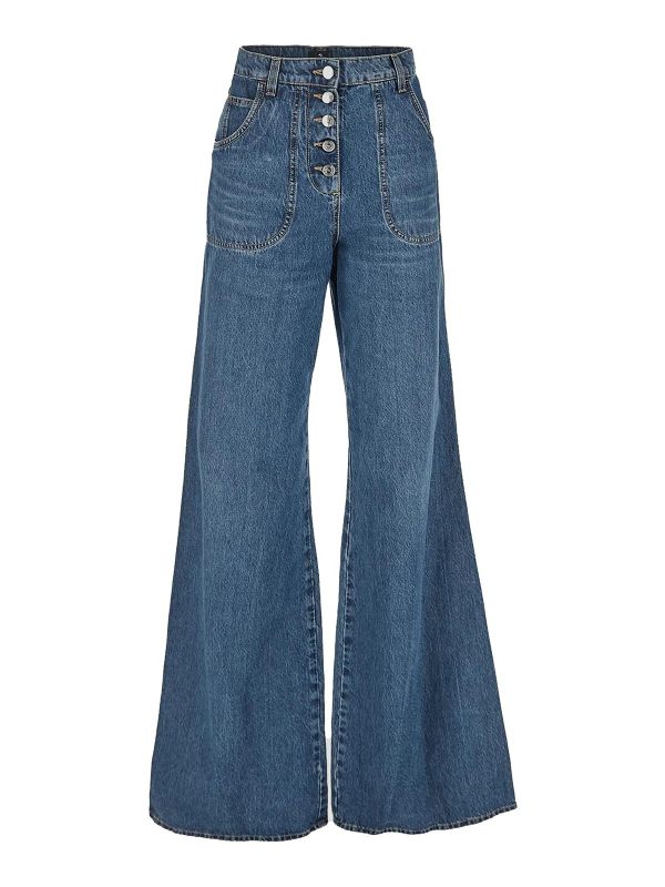 Etro Jean Bootcut - Clair Délavé
