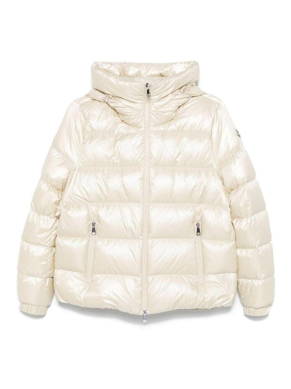Moncler Blouson Rembourré - Crème