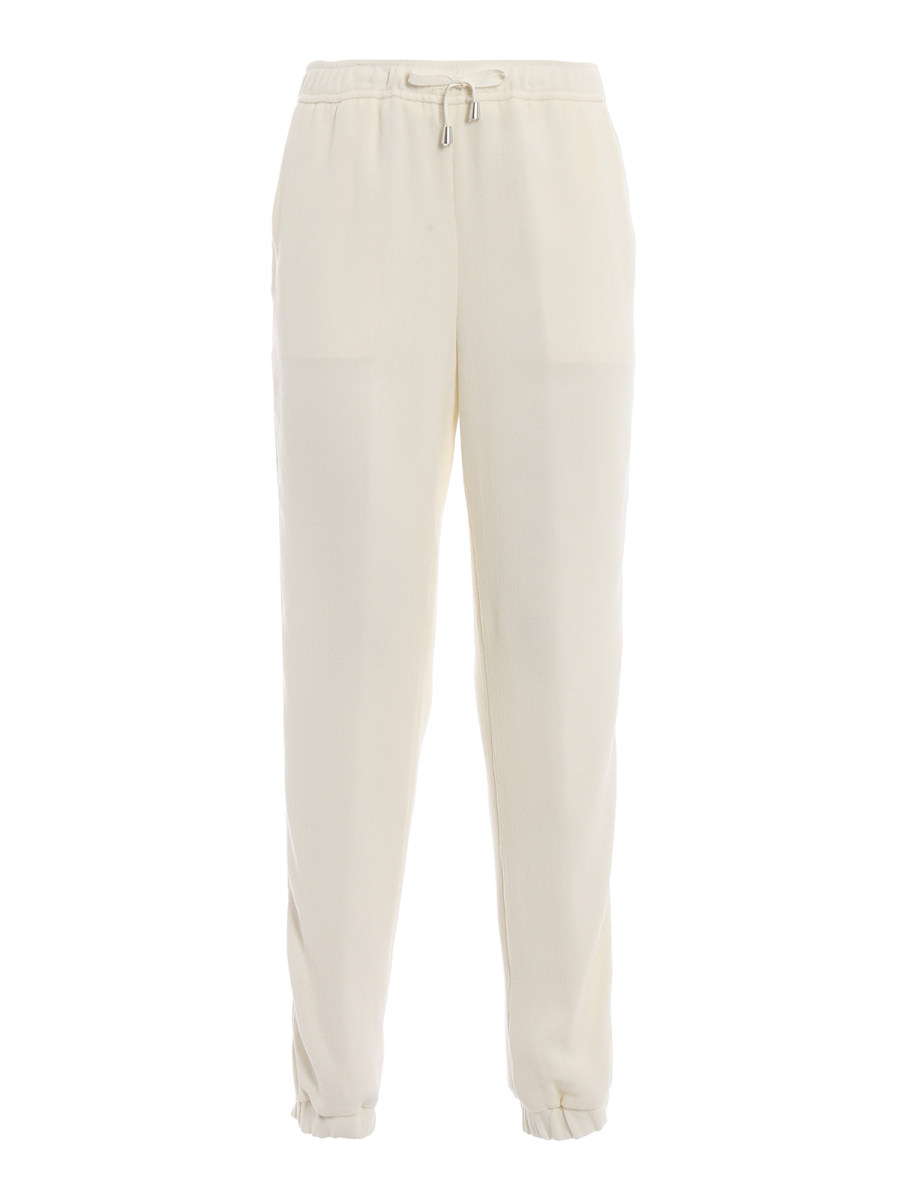 Ermanno Scervino Pantalons Décontractés - Blanc