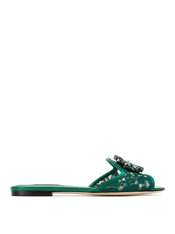 Dolce & Gabbana Sandales - Vert