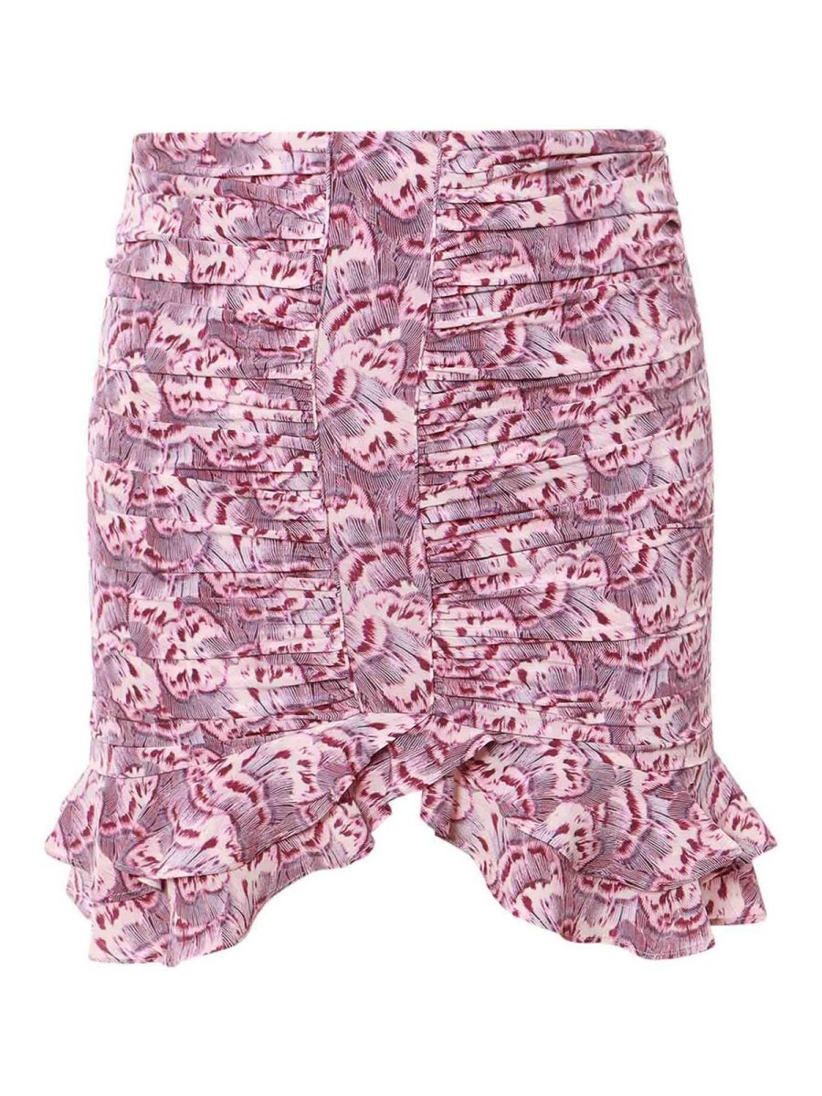 Isabel Marant Mini Jupe - Multicolore