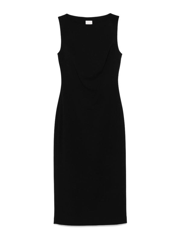 Calvin Klein Robe Au Genou - Noir