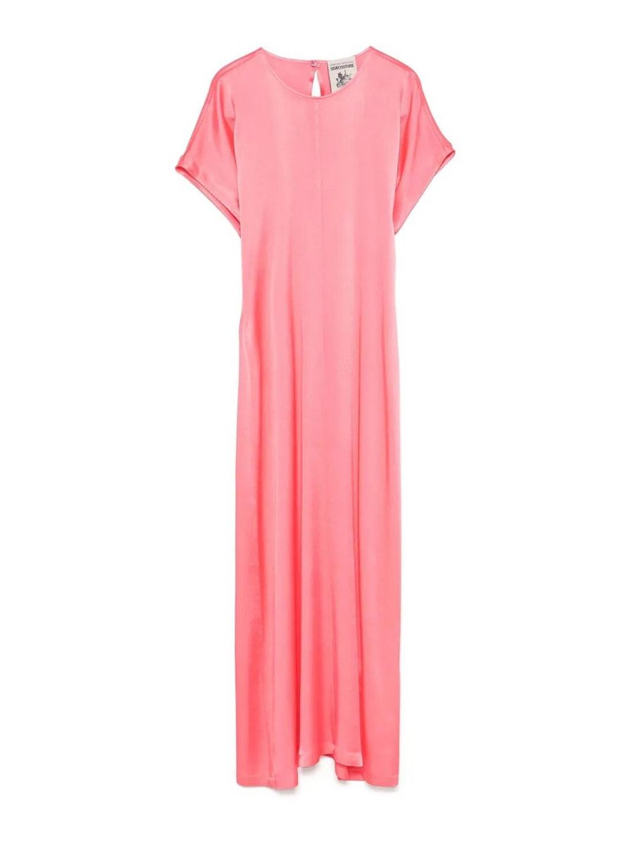 Semicouture Robe Au Genou - Multicolore