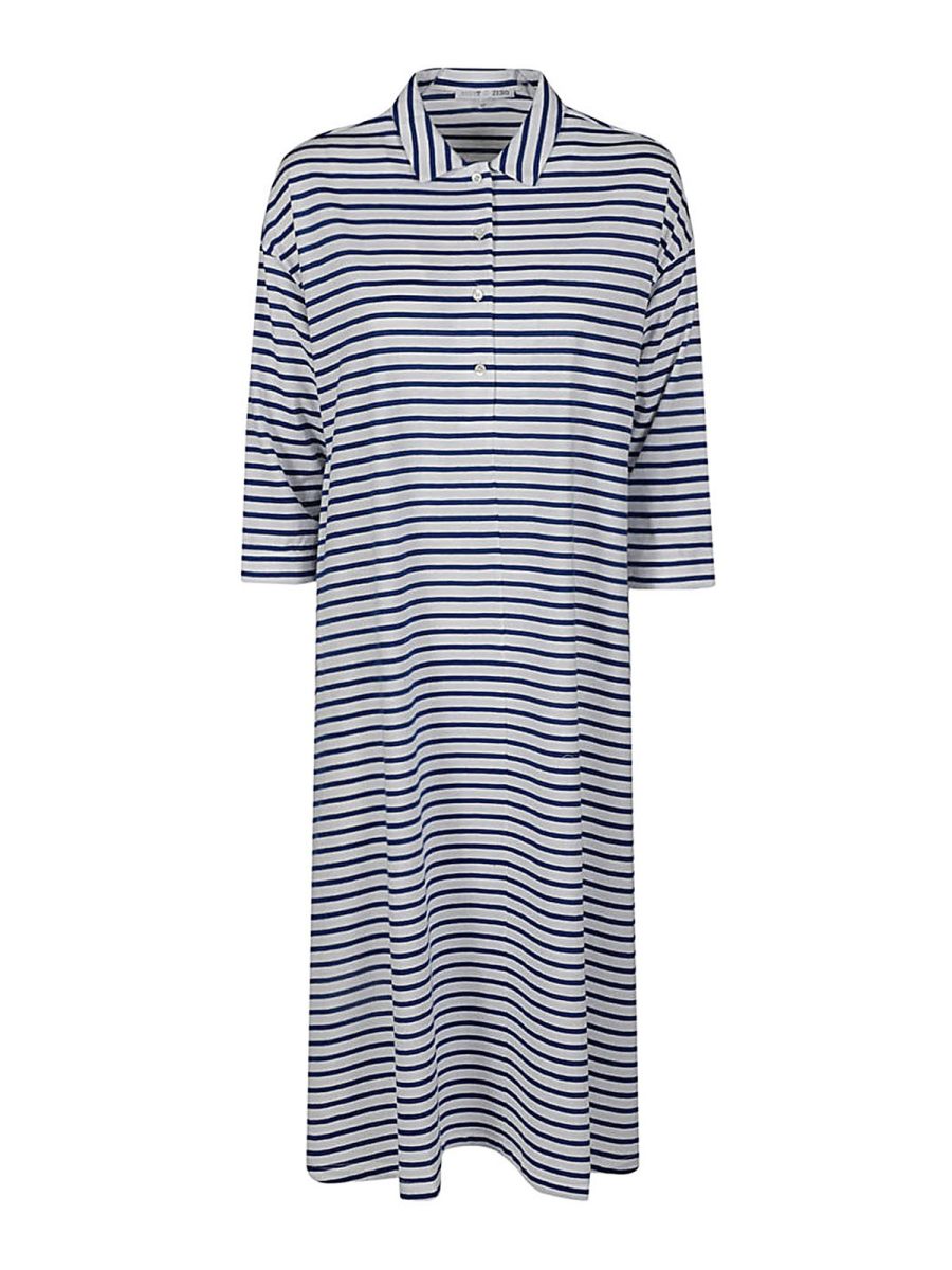 Shirt C-Zero Maxi Robe - Bleu