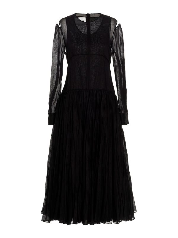 Jil Sander Maxi Robe - Noir