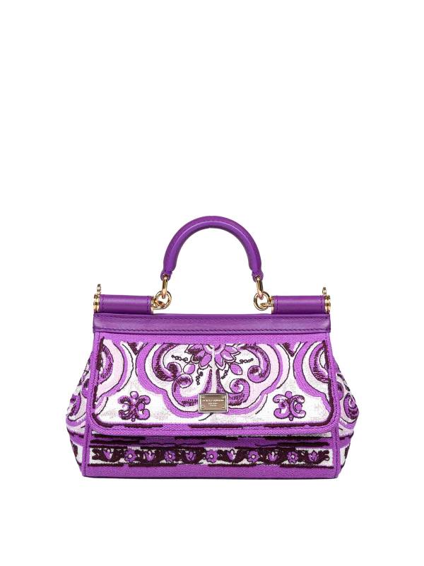 Dolce & Gabbana Sac Bandoulière - Violet