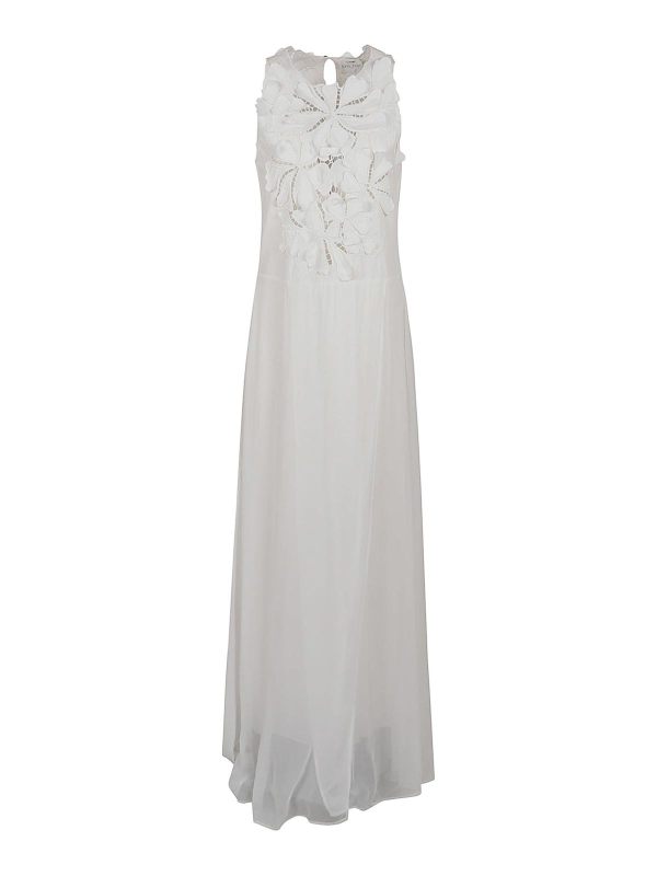 Forte Forte Robe Au Genou - Blanc
