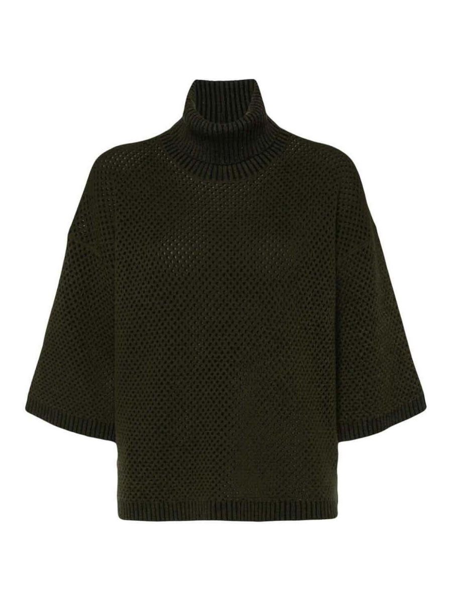 Fabiana Filippi Pull Col Rond - Vert