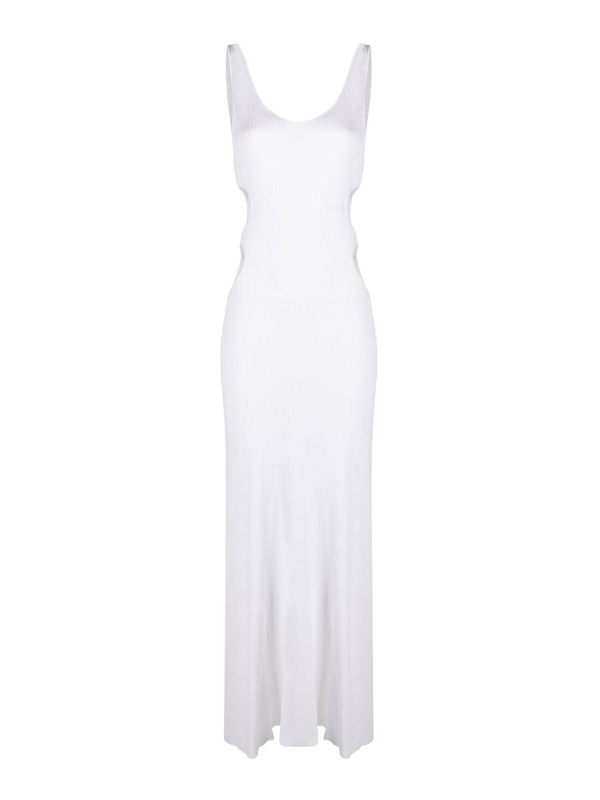 Chloe' Maxi Robe - Blanc