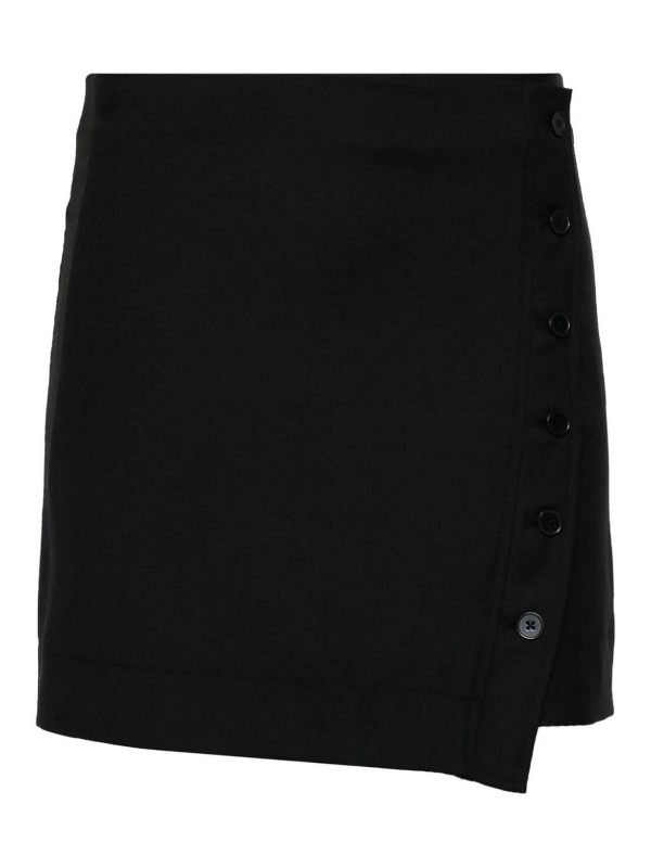 Loulou Studio Jupe Midi - Noir