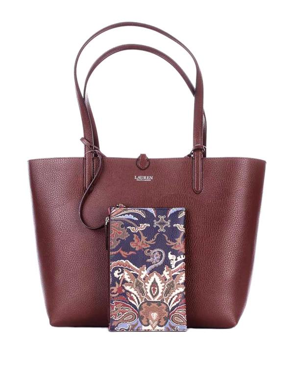 Lauren Ralph Lauren Sac Cabas - Bordeaux