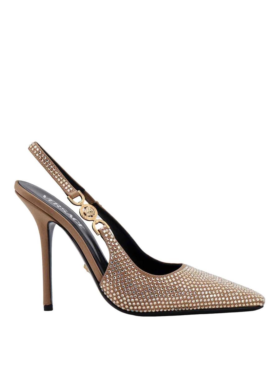 Versace Chaussures À Talon - Beige