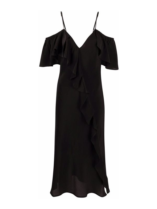 Gold Hawk Robe Au Genou - Noir