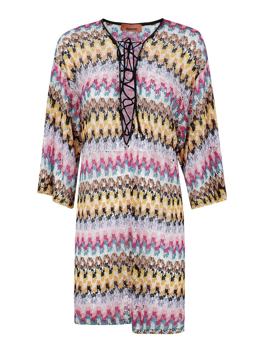Missoni Robe Courte - Noir