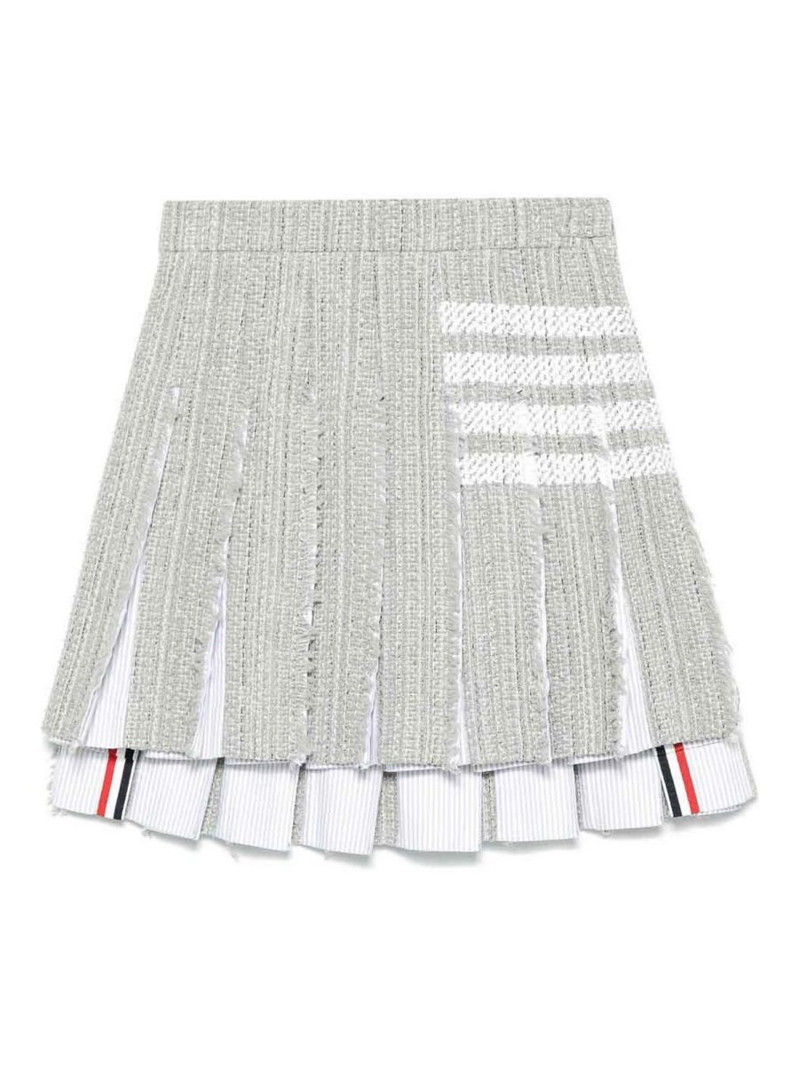 Thom Browne Jupe Midi - Gris