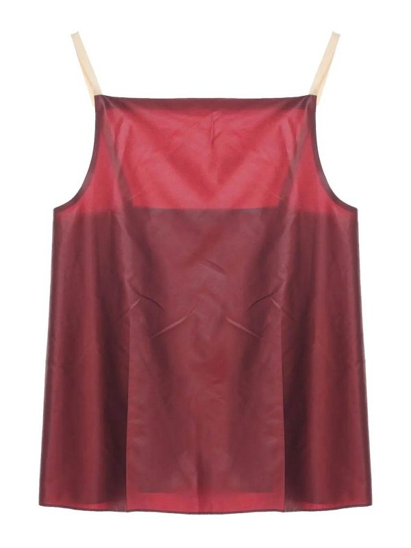 Carven Top - Rouge
