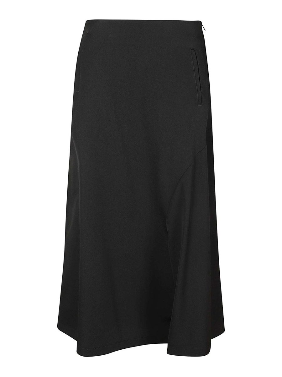 Yohji Yamamoto Pantalons Décontractés - Noir