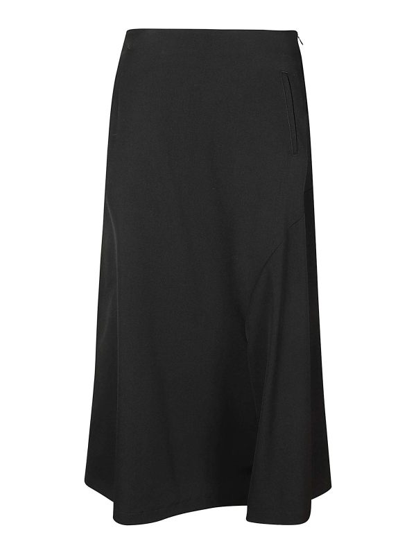Yohji Yamamoto Pantalons Décontractés - Noir