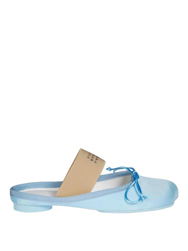 MM6 Maison Margiela Ballerines - Bleu Clair