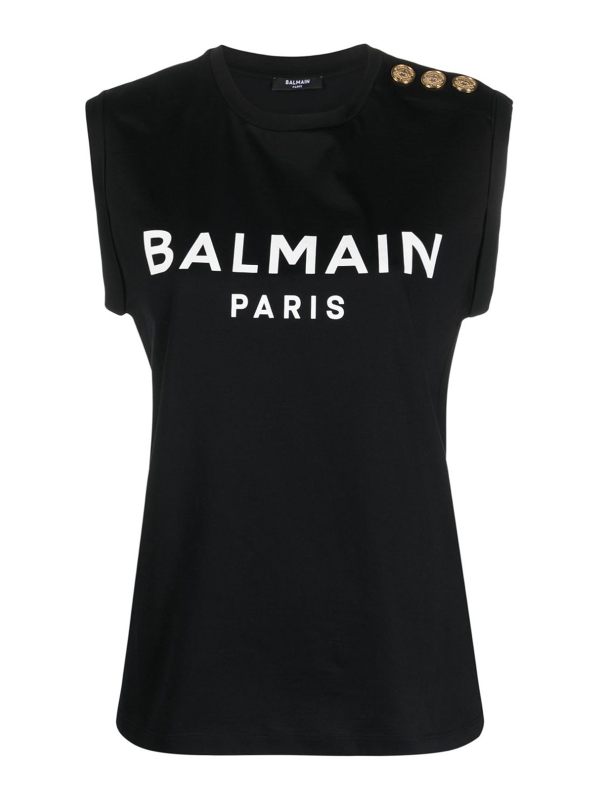 Balmain Top - Noir