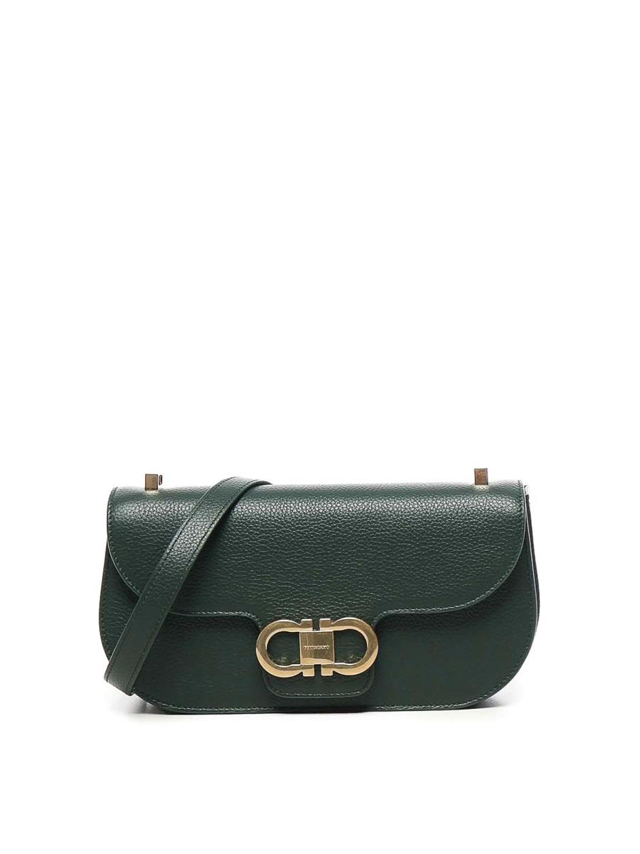 Ferragamo Sac Bandoulière - Vert