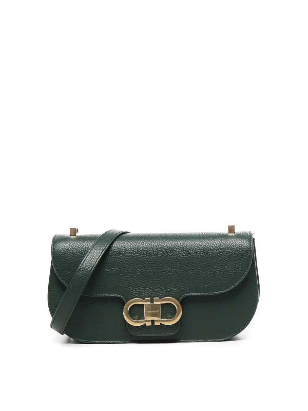 Ferragamo Sac Bandoulière - Vert