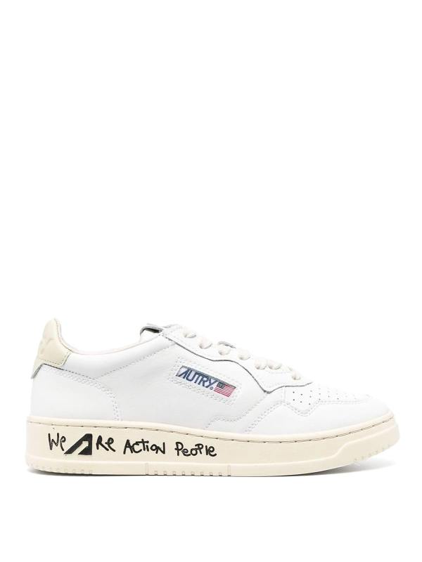Autry Baskets - Blanc