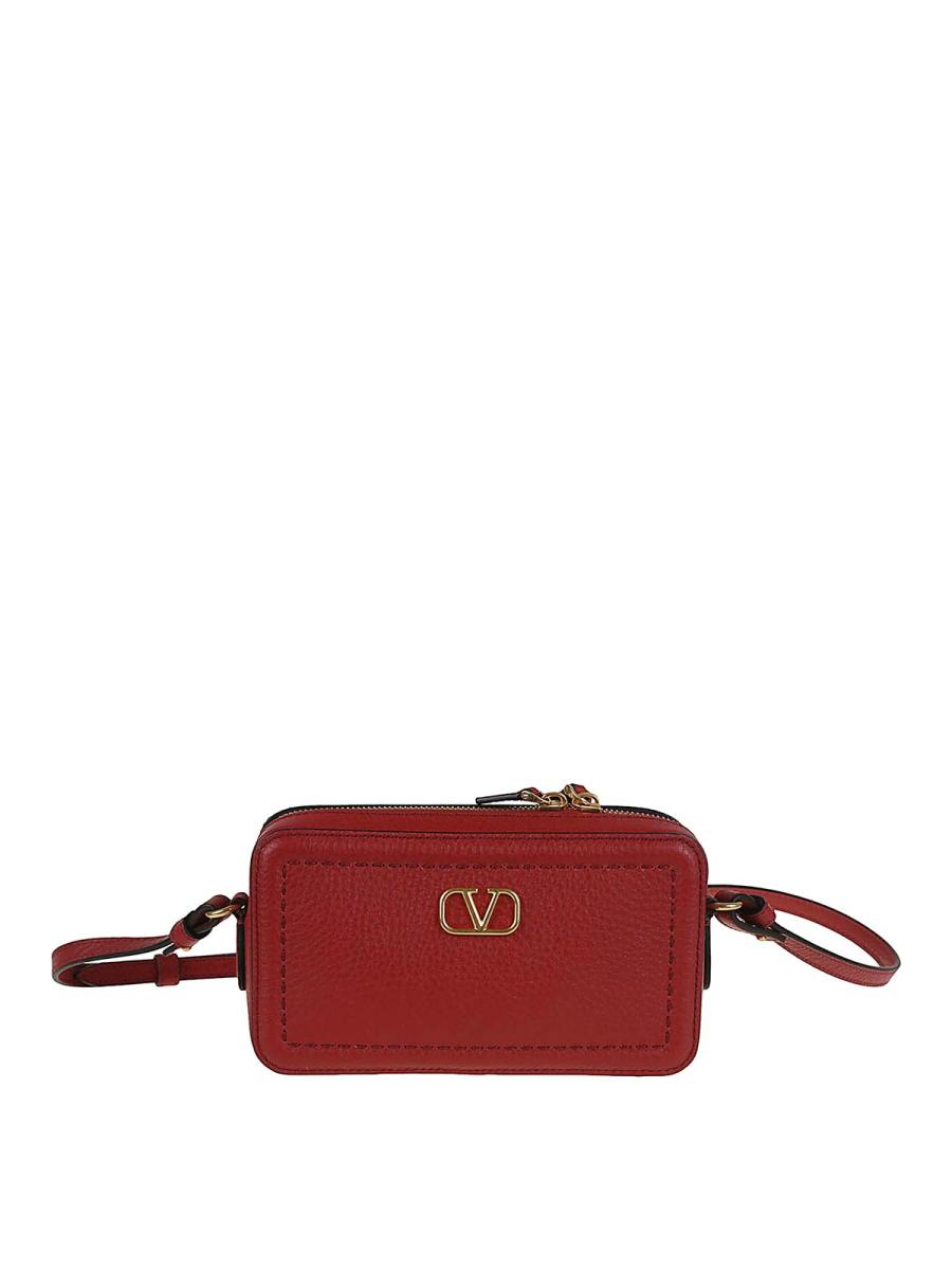 Valentino Garavani Sac Bandoulière - Roug