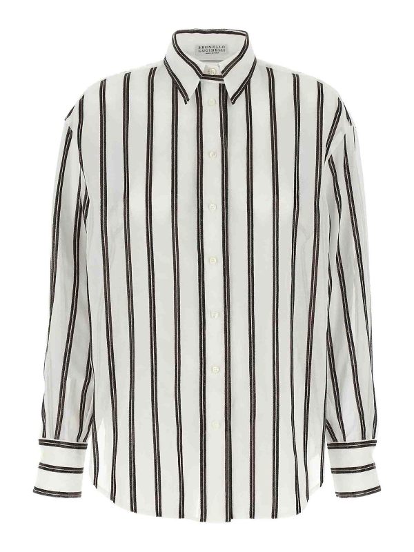 Brunello Cucinelli Chemise - Blanc