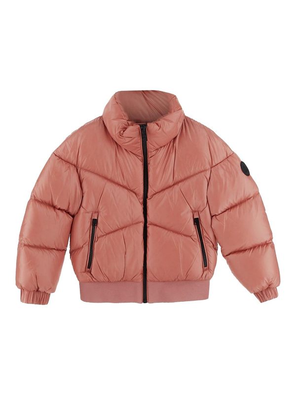 Woolrich Manteau Court - Rose