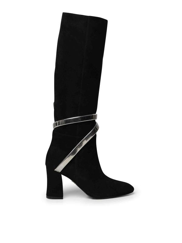Rene Caovilla Bottes - Noir