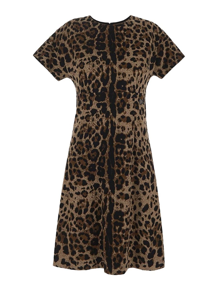 Dolce & Gabbana Robe Au Genou - Rose Clair