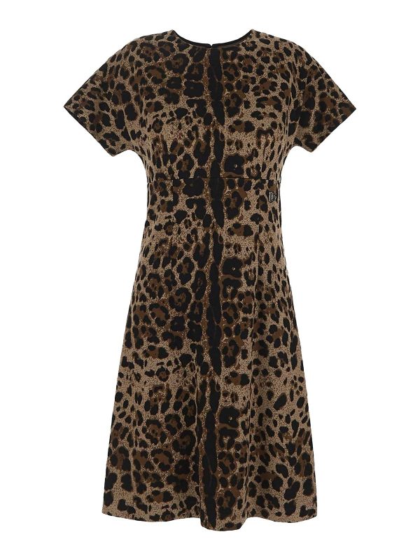 Dolce & Gabbana Robe Au Genou - Rose Clair