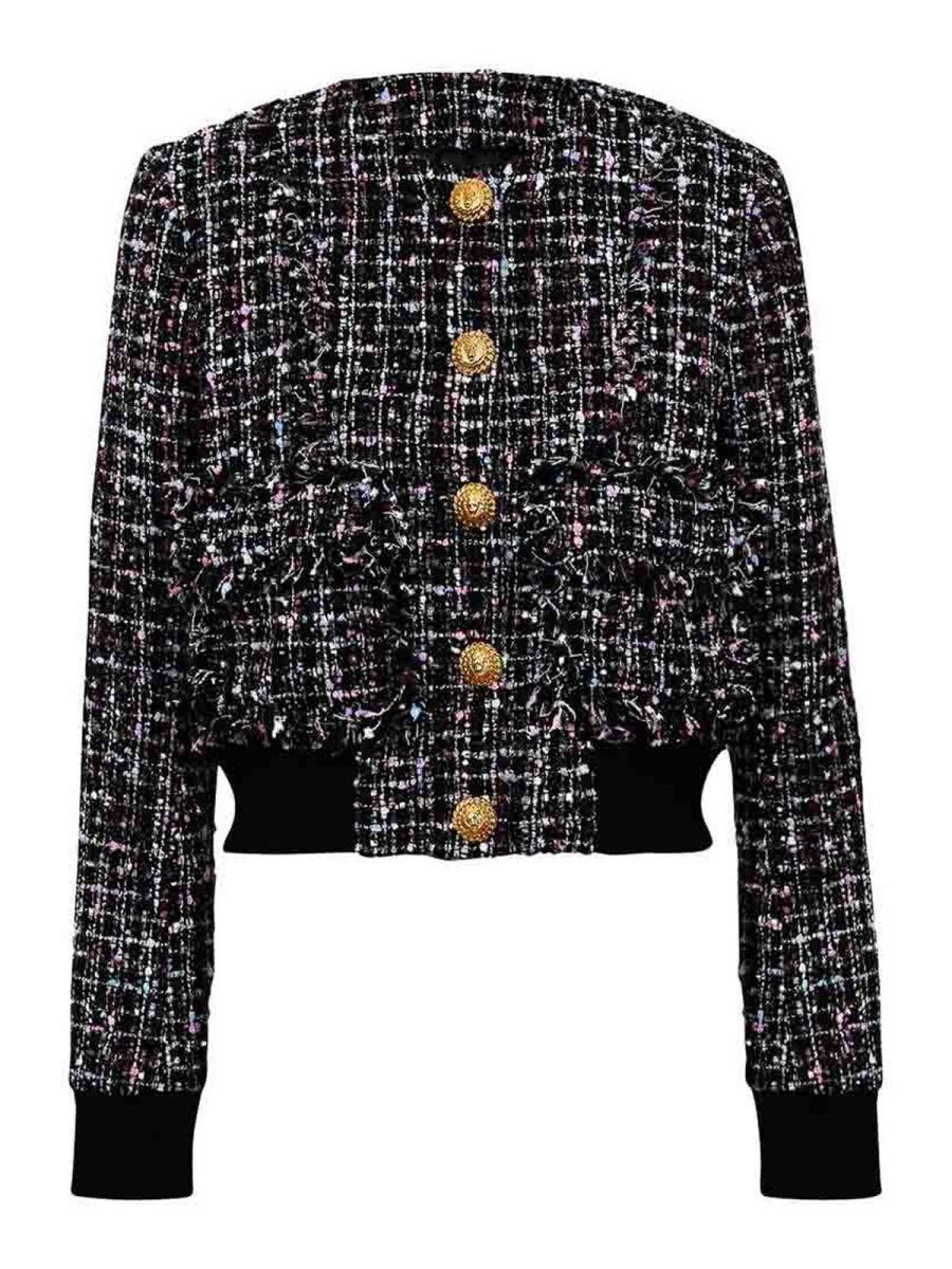 Balmain Veste Casual - Noir