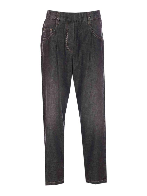 Brunello Cucinelli Jean Bootcut - Noir