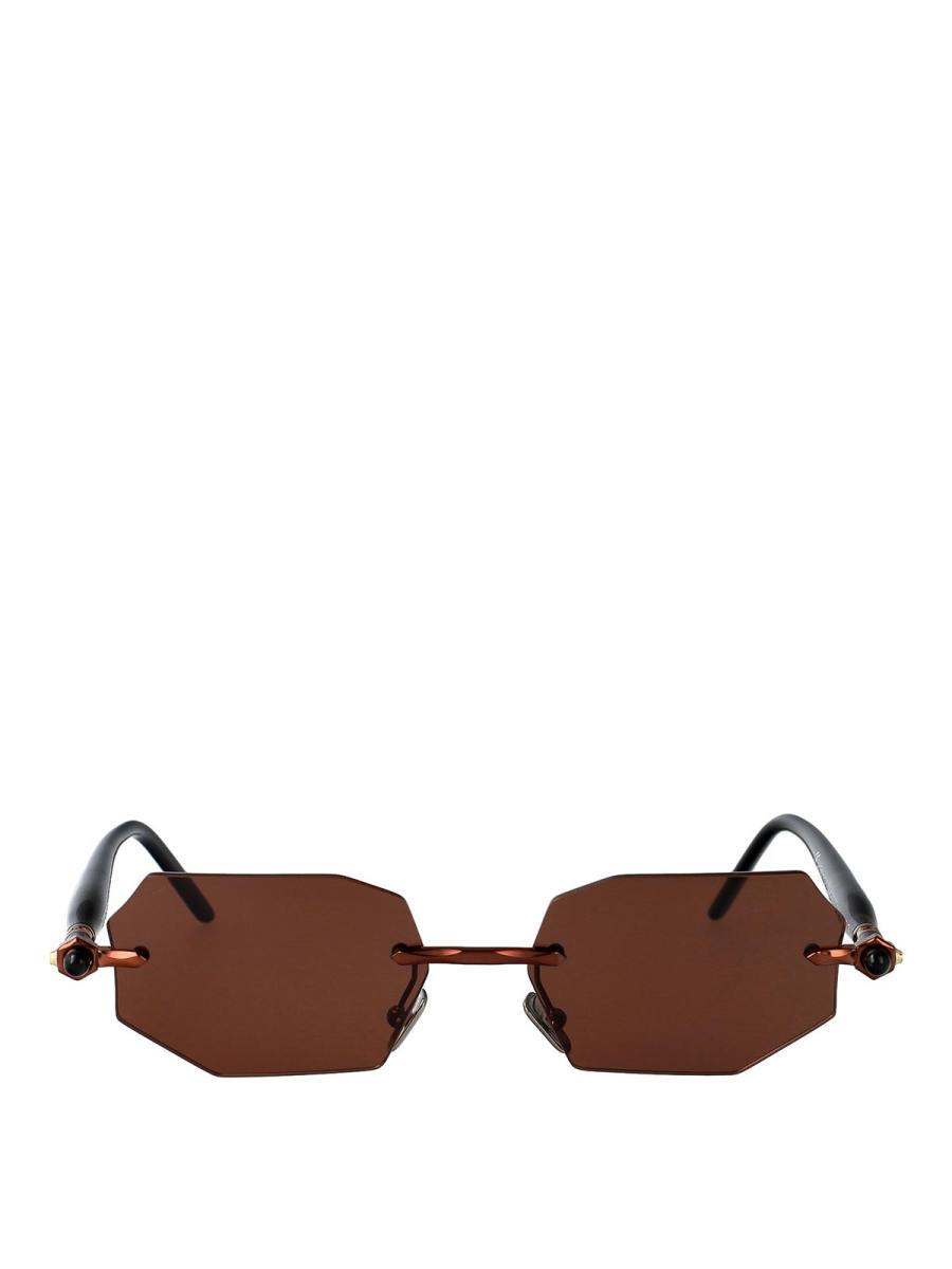 Kuboraum Lunettes De Soleil - Or