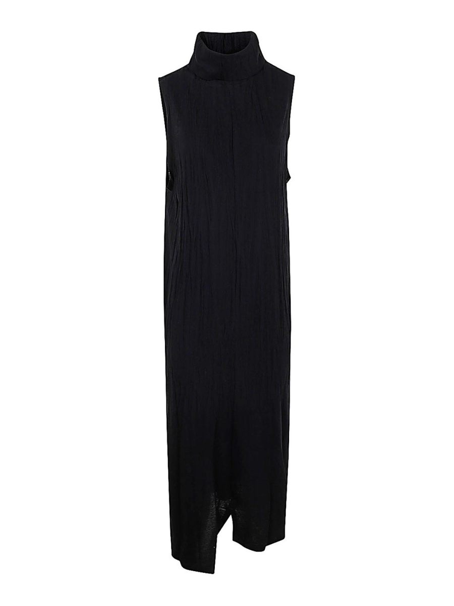 Y'S Robe Au Genou - Noir